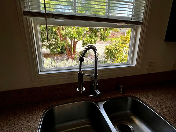 Serene kitchen views