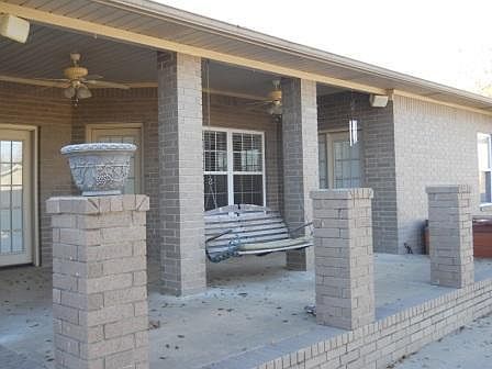 Covered patio