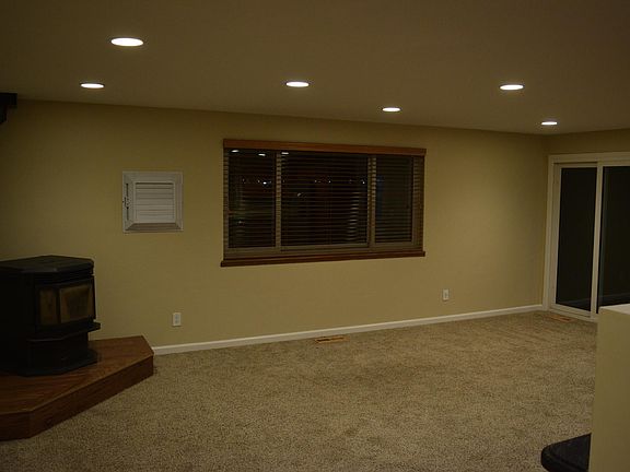 from the front door. kitcehn is to the right of the pic.