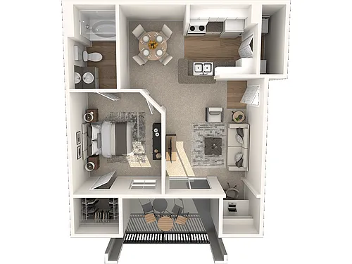 Floor plan Little Elm Deluxe 2