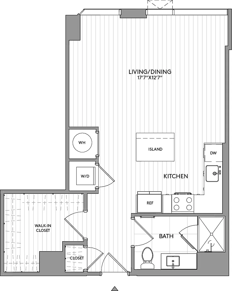 Floor plan Studio-S9