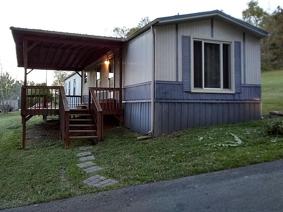 Front entrance off private driveway