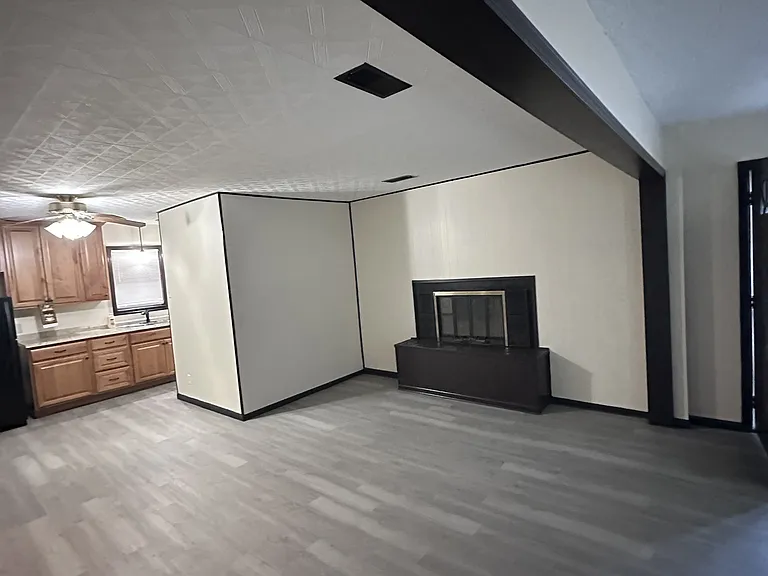 kitchenette adjust to the living room