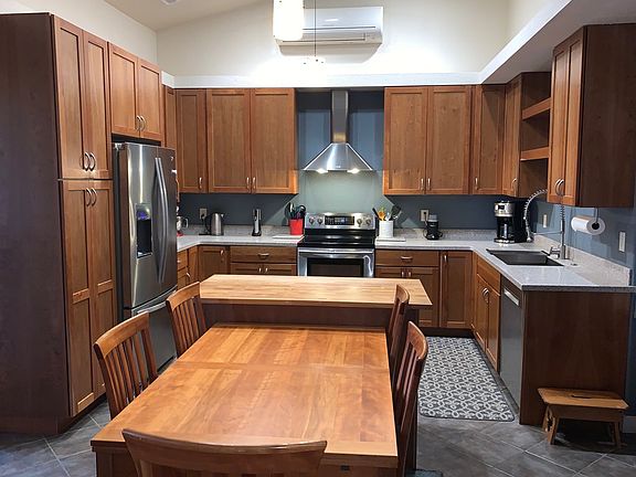 Oversized Cherry cabinets