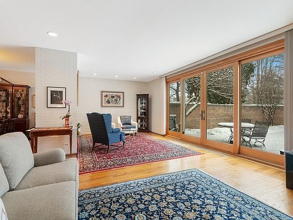 Upon entering this stunning mid-century modern hom