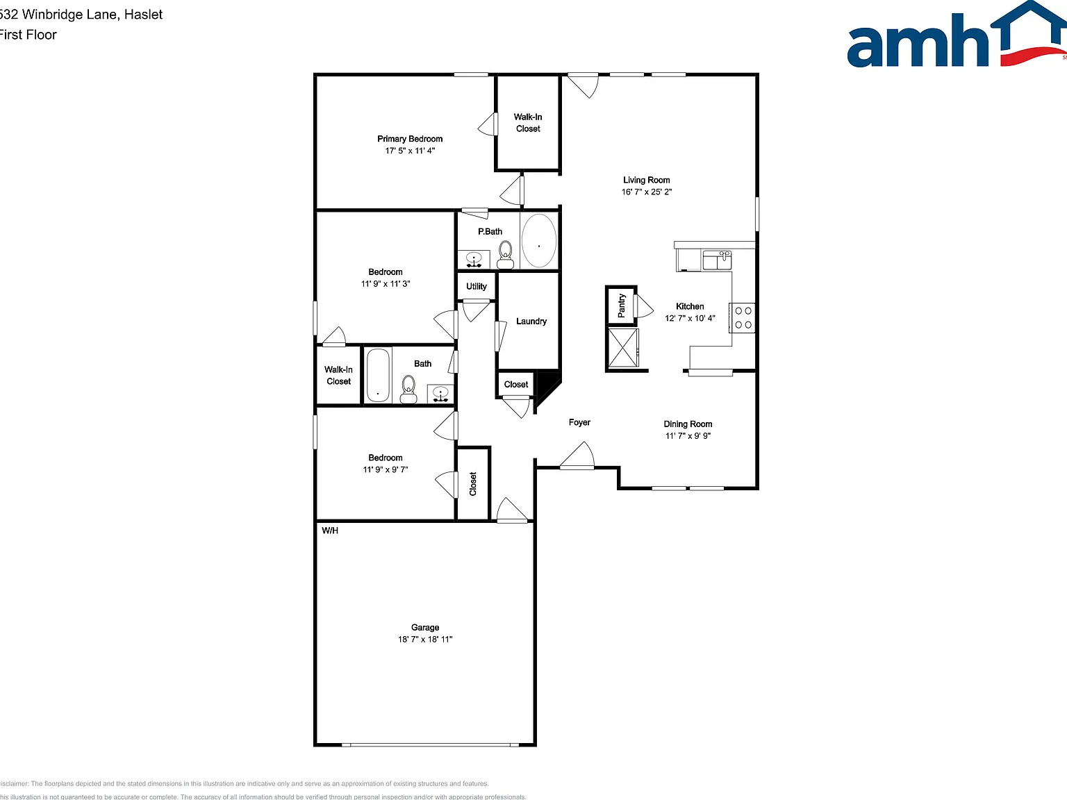 3 bed, 2.0 bath, 1534 sqft, $2,020 — Photo 2