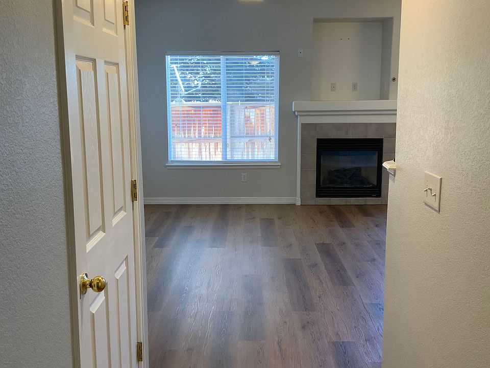 hallway to living room area
