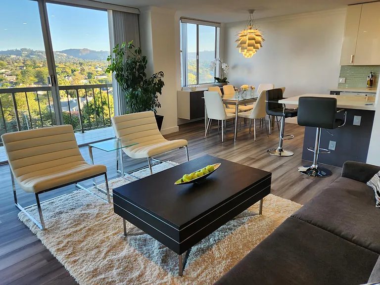 Living Room and Dining room