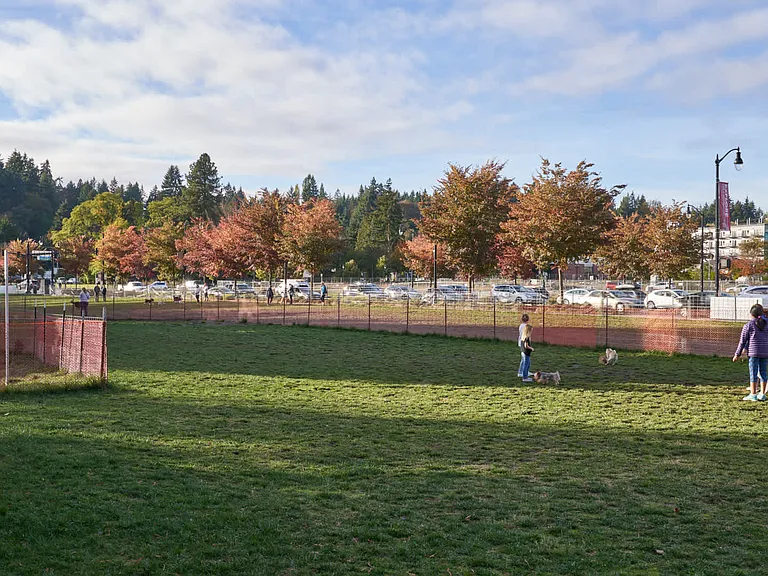 Open park spaces for all residents to enjoy.