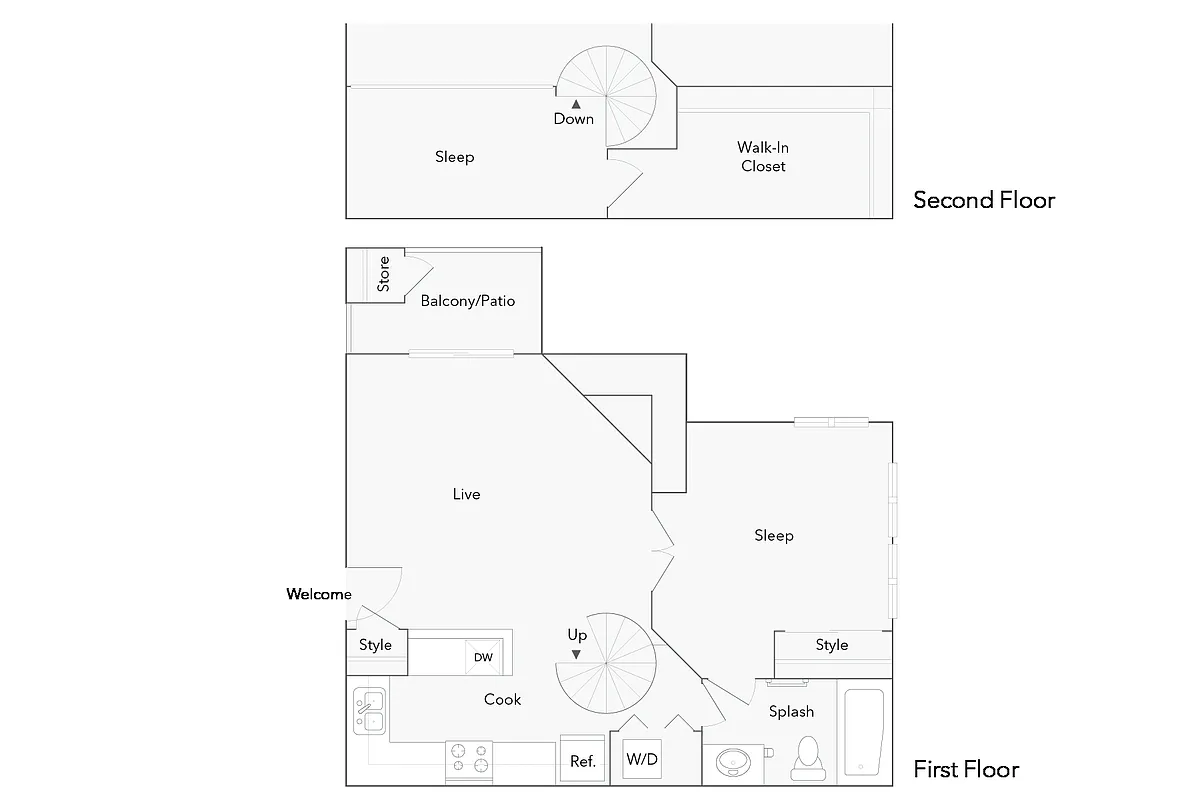 Floor plan Atlanta