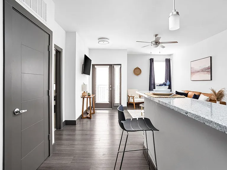 Open Kitchen to Living Room