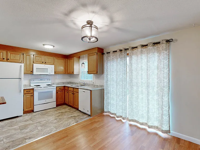 Custom cabinets with open bright floor plan!