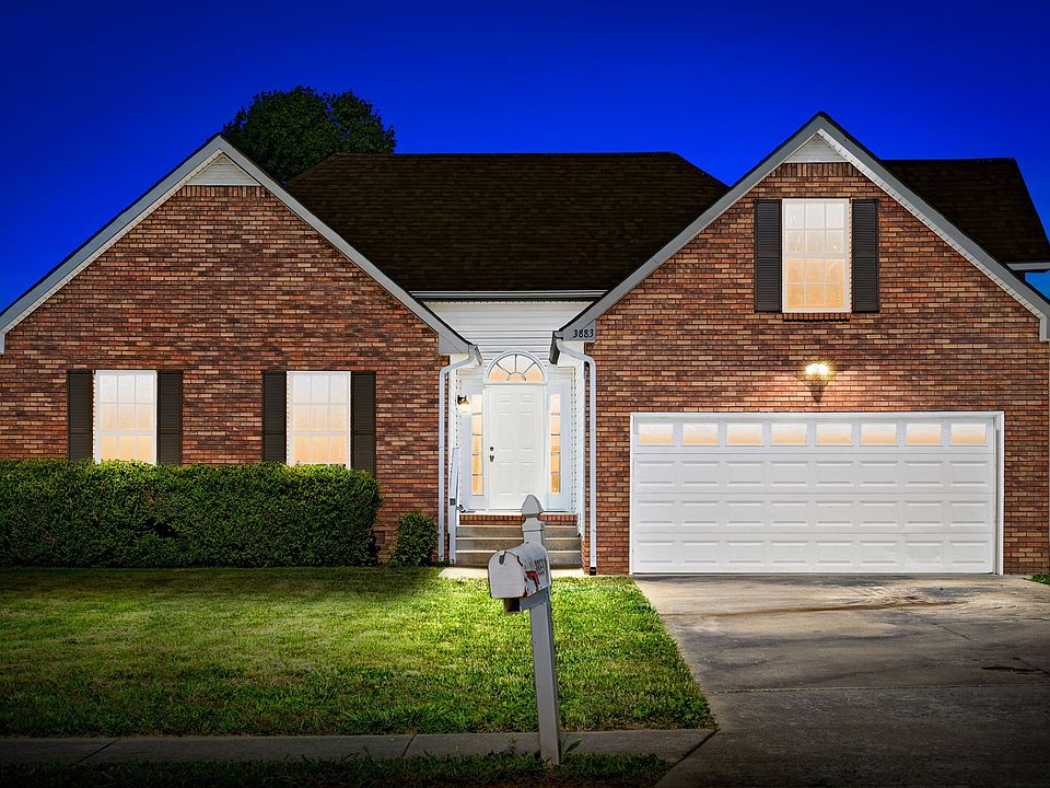 3883 Benjamin Dr, Clarksville, TN 37040 Zillow