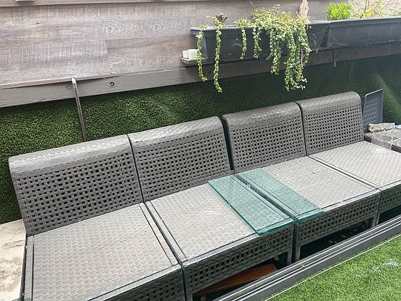 Patio from living room