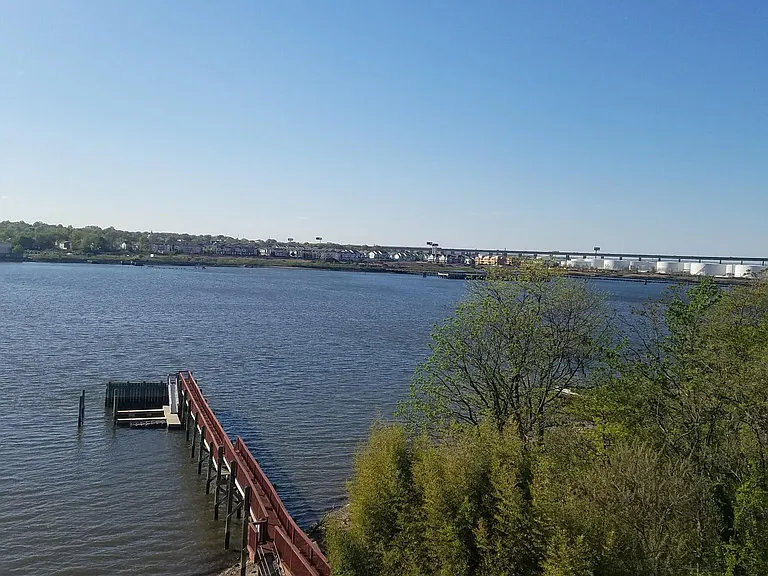 rooftop deck overlooking your private boat dock