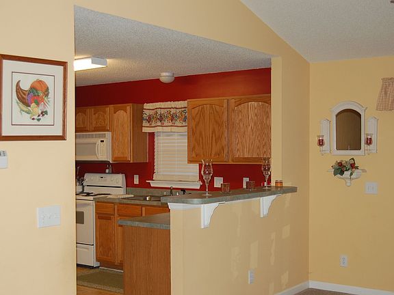 Kitchen from the living room