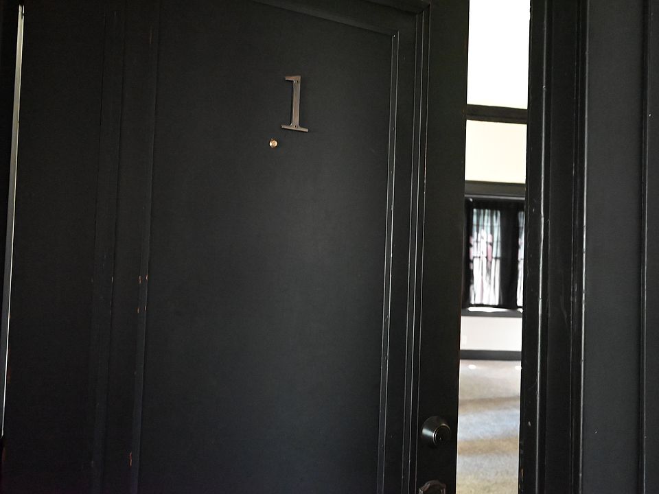 Front door of unit