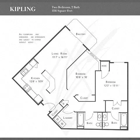 Floor plan Kipling