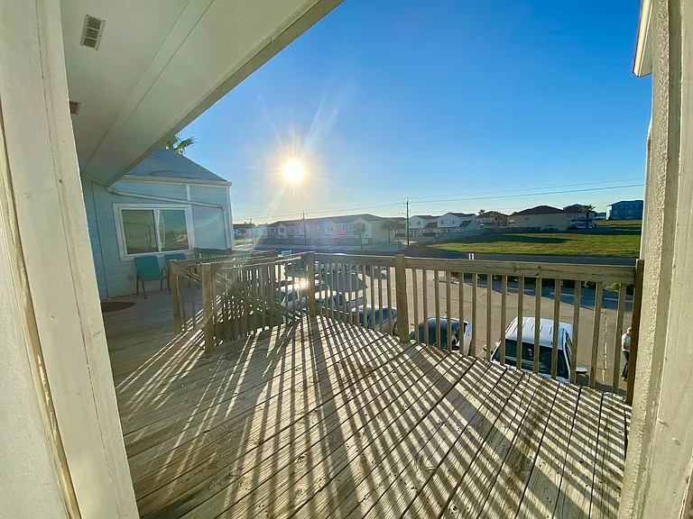 Nice size outdoor patio