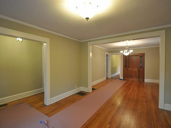 Front Entry, Living Room and Dining Room Built-In Cabinet