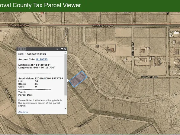 Gaspar Rd SW, Rio Rancho, NM 87124