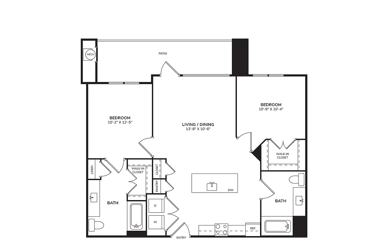 Floor plan B2