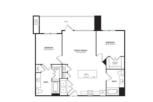 Floor plan B2
