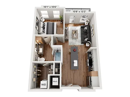 Floor plan A1A