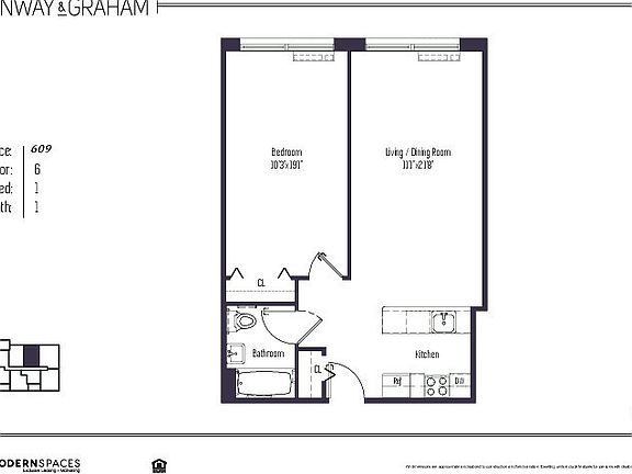 2nd image of 40-04 34th Ave #609
