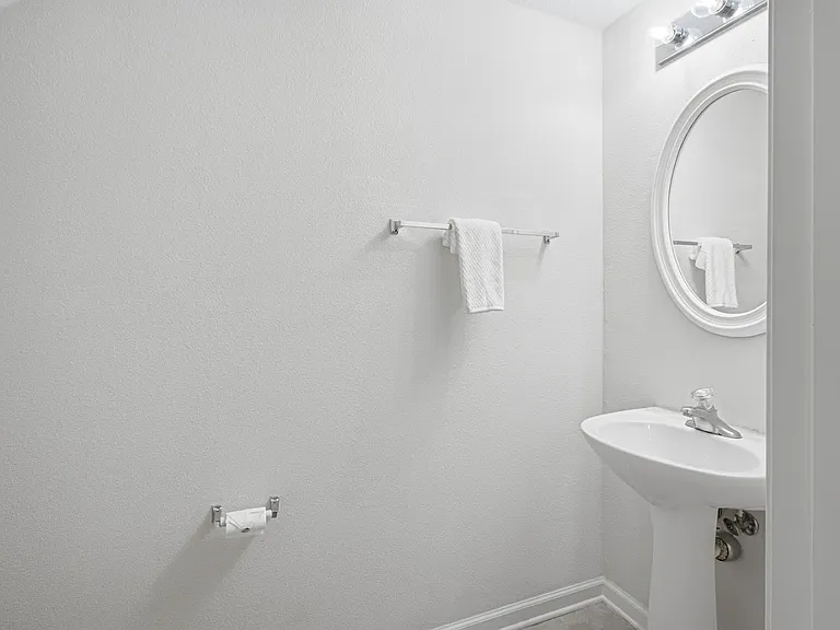 Half bath downstairs
