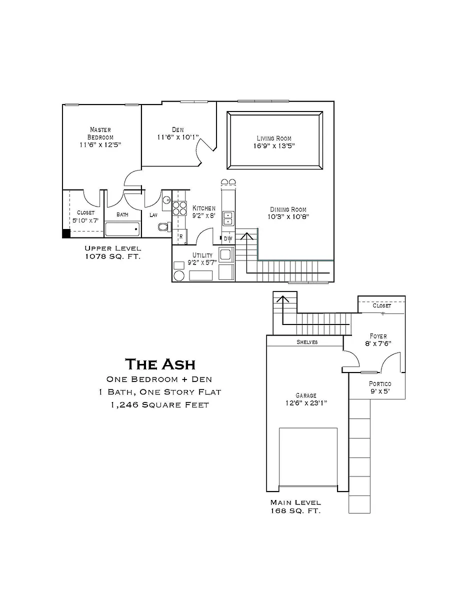 Floor plan Ash - E