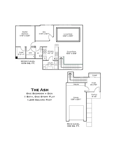 Floor plan Ash - E