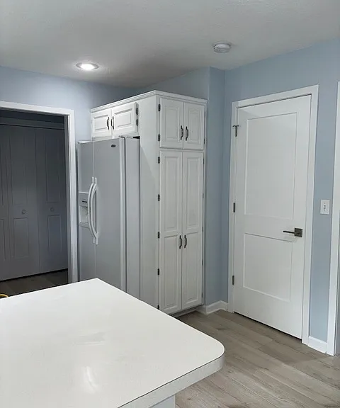 Kitchen/basement door