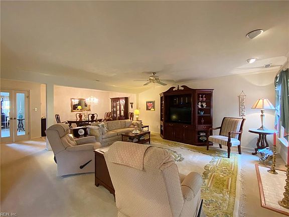 Open living concept.