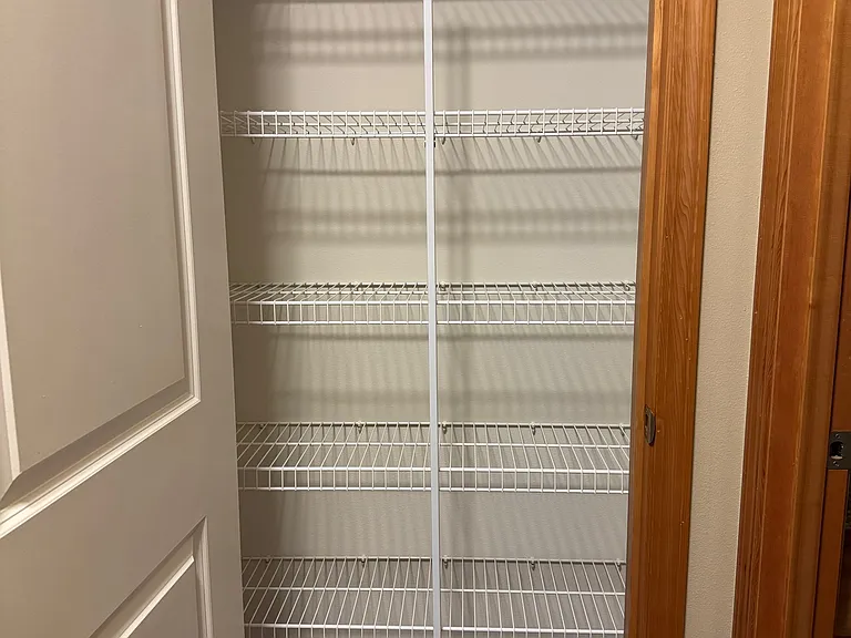 Hall linen closet