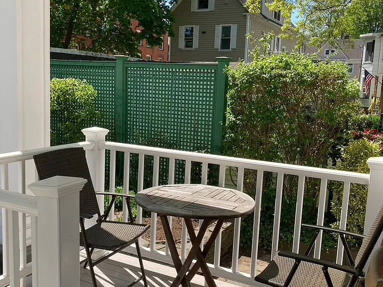 your back porch