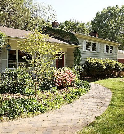 custom paver walkway