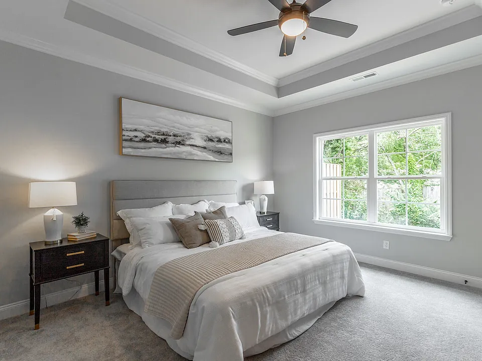 Master Bedroom staged (Developer picture)