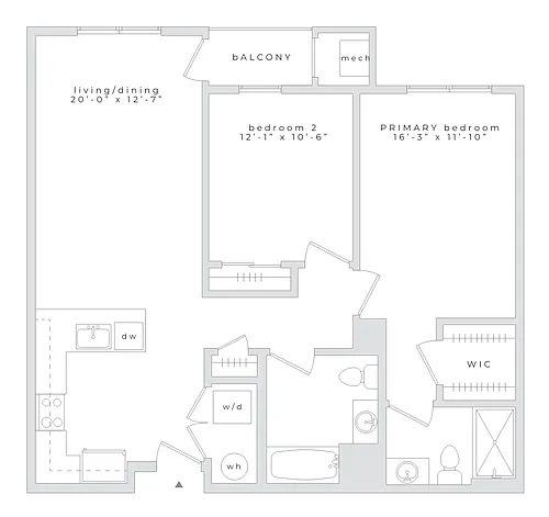 Floor plan B01