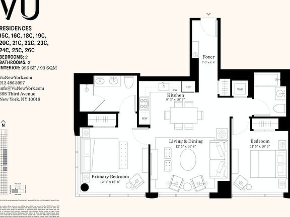 2nd image of 368 3rd Ave #15C
