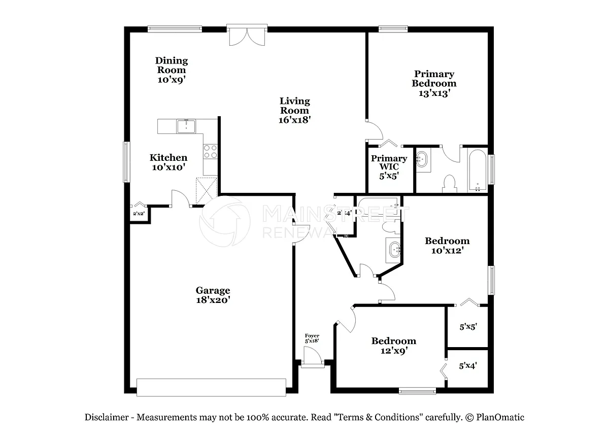 Floor Plan - 10805 Naples Ct S