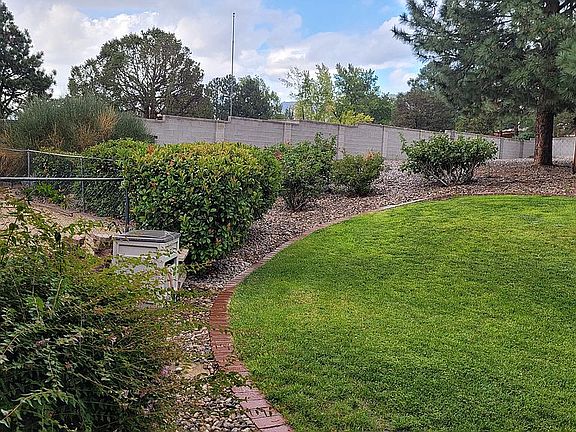 Back yard view 1