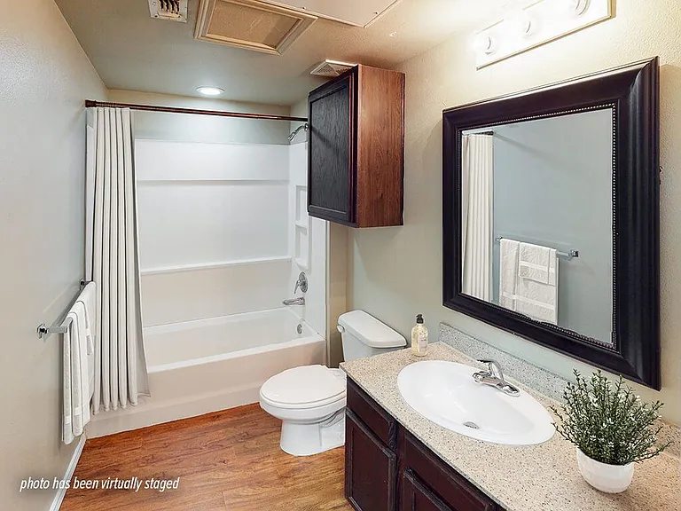 Spacious Bathrooms