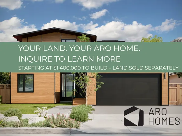 Build on Your Lot - Land Sold Separately - SM Plan, San Mateo County