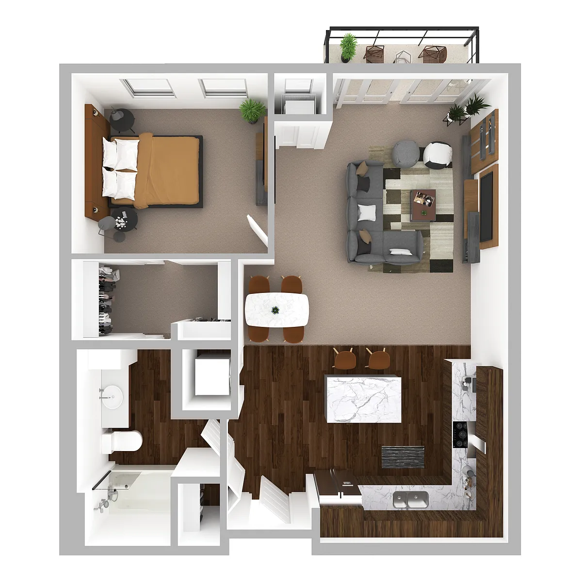 Floor plan 1G