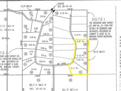 Lots 37 41 Chas Merkle Estates County Rd, Barnett, MO, 65011