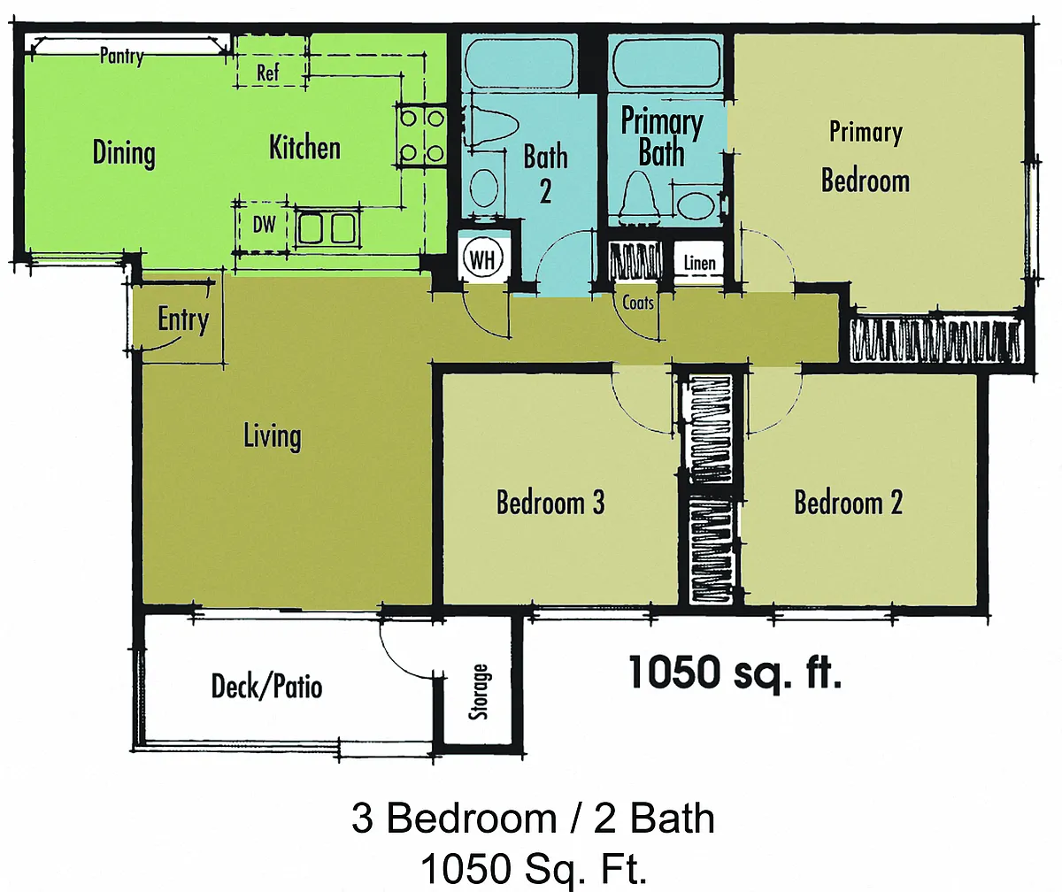 Floor plan 3 Bedroom