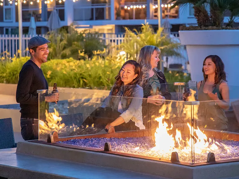 Socialize by the Patio Firepit