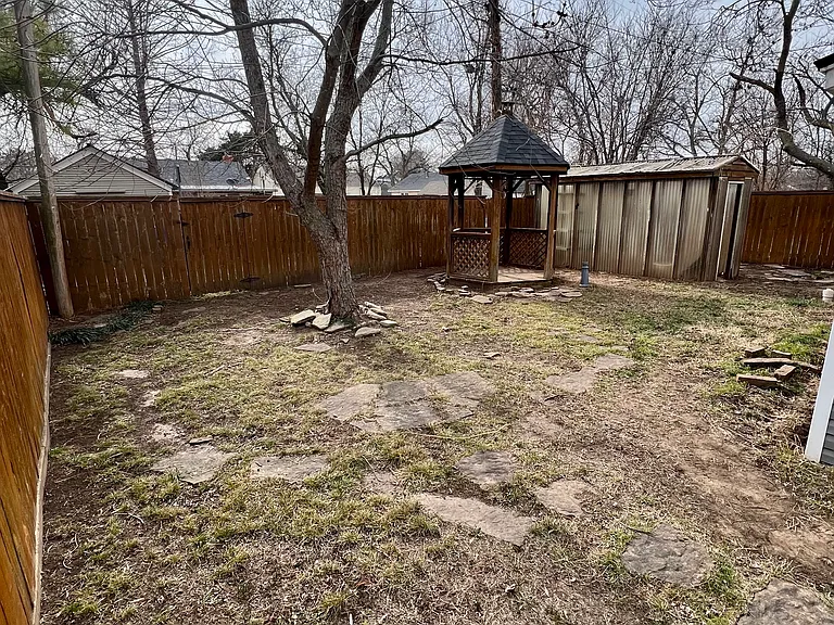 Back Yard/Gazebo/Green House