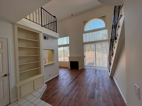 Living, bar, dining, fireplace